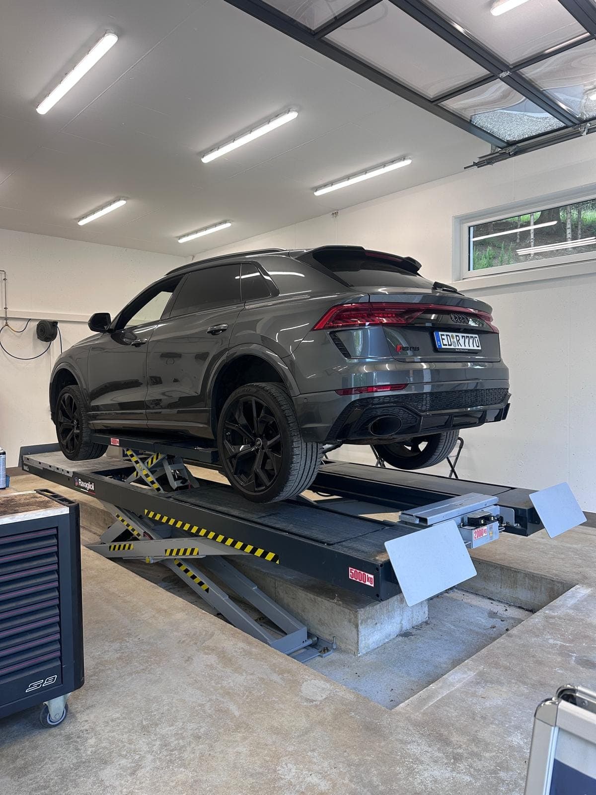 Audi RS Q8 – Fahrwerksvermessung